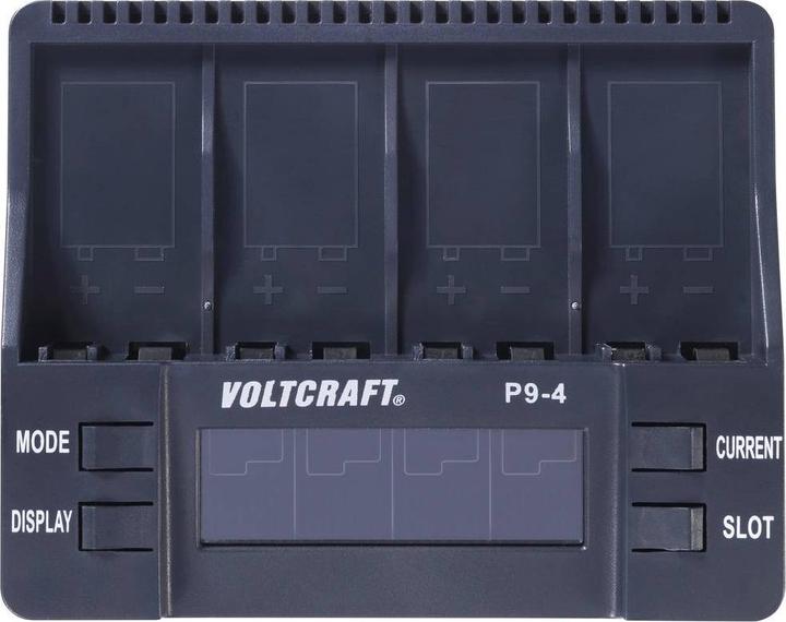 Immagine prodotto Voltcraft P9-4 (1 pz., 9V Block, Caricabatterie senza batteria)