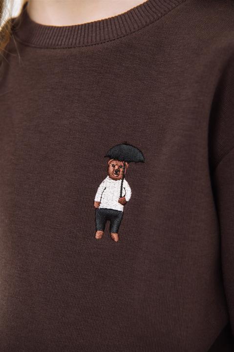 Produktbild Hebe Warmes Sweatshirt mit gesticktem Bär (80)