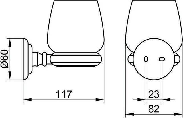 Image du produit Keuco Verre Astor en cristal véritable
