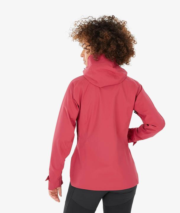 Actual product image Quechua Women's hiking jacket waterproof mountain hiking - MH500 pink (XXL)