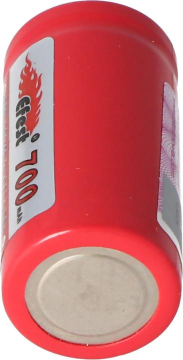 Actual product image Efest IMR16340 V1 (Pluspol flach) (16340, 700 mAh)