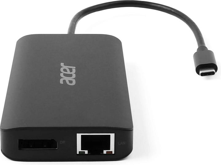 Produktbild Acer USB Type-C Dongle 12-in-1-Black (USB-C, 12 Ports)