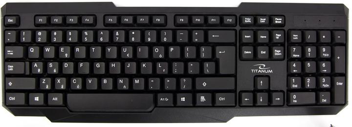 Image du produit Titanum + Souris Titanium (US, Filaire)