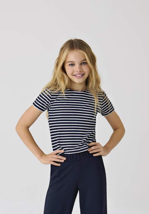 Produktbild Only Kognella Striped S/S O-Neck Top Jrs Noos (146)