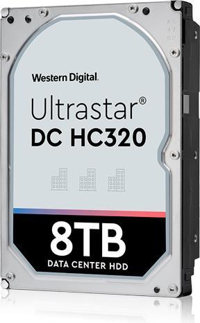 Actual product image Hitachi HGST HW WD Ultrastar DC HC320 HUS728T8TL5201 (8 TB, 3.5")