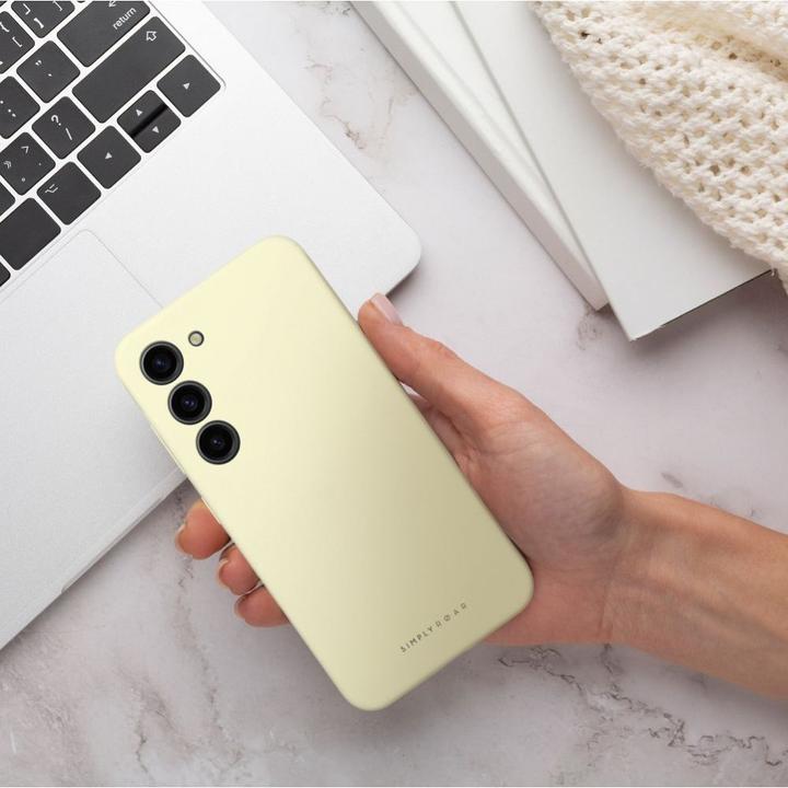 Produktbild Roar Back panel cover case CLOUD SKIN for SAMSUNG A34 5G Light Yellow (Samsung Galaxy A34 5G)