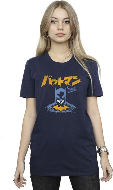 Image du produit Womens/Ladies Batman Japanese Stare Cotton Boyfriend T-Shirt (S)