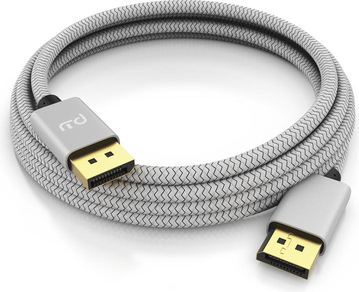 Produktbild Primewire DisplayPort Kabel, 8K Premium DP 1.4 Monitor Kabel, 8k 7680x4320 @ 60 Hz / 4k 3840 x 2160 120Hz (1 m, DisplayPort)