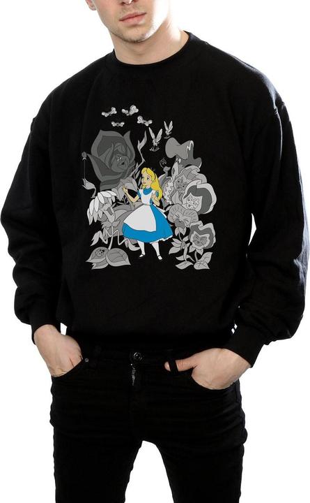 Immagine prodotto Disney Alice In Wonderland Flowers Felpa Uomo (3XL)