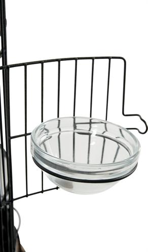 Produktbild Zolux Cage Retro Lisette Wednesday 35 black birds