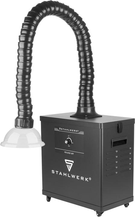 Image du produit Stahlwerk Aspirateur de fumée FE-210 ST avec filtre triple et système d'aspiration 210 W (Système d'aspiration)