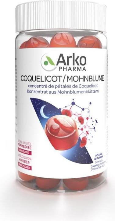 Produktbild Arkopharma Arkogummies Mohnblume (60 Stück, Gummies, 198 g)