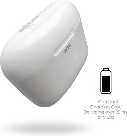 Image du produit Boompods Bassline GO Bluetooth® HiFi In Ear Headphones Casque intra-auriculaire, contrôle du volume (ANC, 23 h, Sans fil)