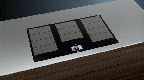 Actual product image Siemens EX907KXX5E iQ700 Induction hob 90 cm Black flush (integrated)