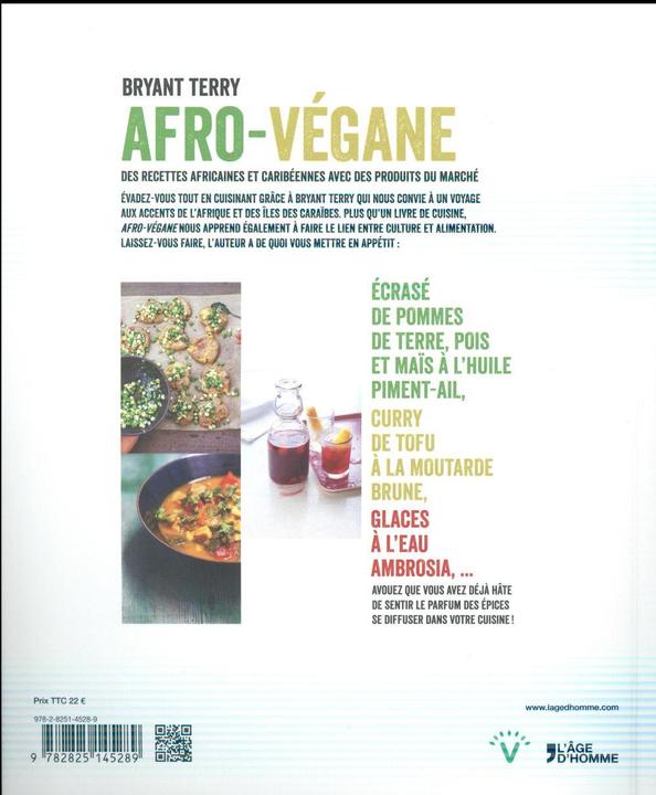 Image du produit Afro-végane (Français, Terry Bryant, 2017)