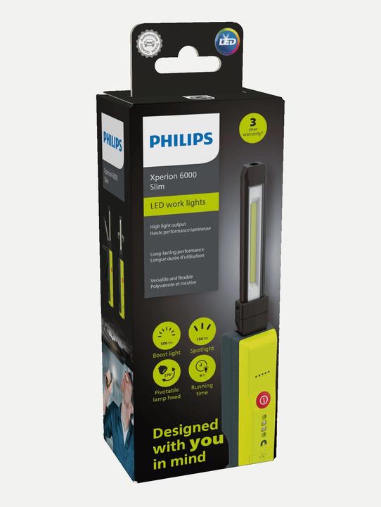 Immagine prodotto Philips Xperion 6000 Slim (500 lm)