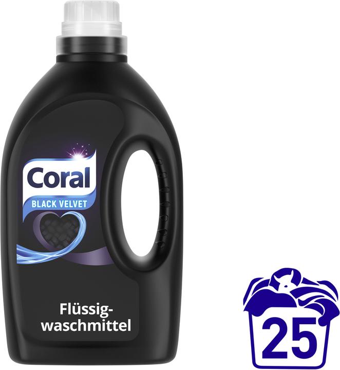 Immagine prodotto Coral velluto nero (25 Cicli di lavaggio, Detergente liquido)