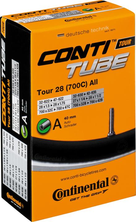 Continental Tournee Standaard (Schrader (AV), 28", 40 mm)