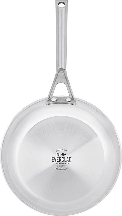 Productafbeelding Ninja NIA koekenpan 24cm EverCl.ES (24 cm, Koekenpan, Roestvrij staal, Aluminium)
