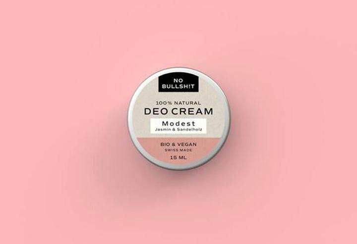 Image du produit NO BULLSH!T Crème Déo Modeste 15 ml (Crème, 15 ml)