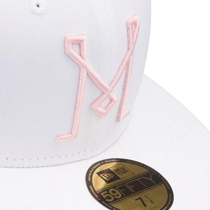 Actual product image New Era 59Fifty Fitted Cap - MLS Inter Miami white - 6 7/8 (6 7/8)