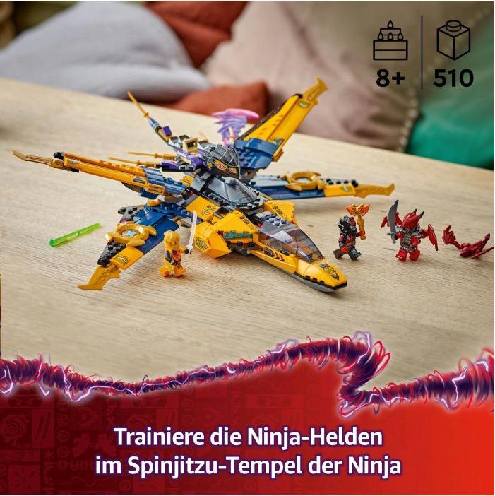 Produktbild LEGO Ras und Arins Super-Sturmflieger (71833, LEGO Ninjago)