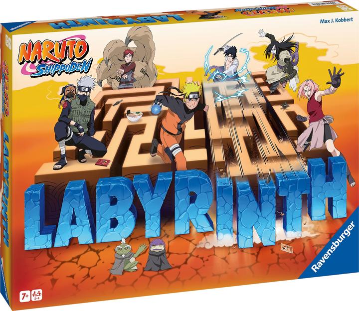 Produktbild Ravensburger Naruto Labyrinth (Deutsch, Spanisch, Französisch, Niederländisch, Italienisch, Portugiesisch, Englisch)