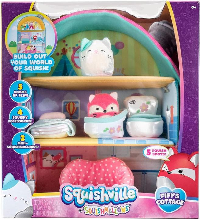Actual product image Squishmallows Squishville Maison de Fifi (28 cm)