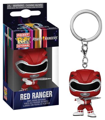 Immagine prodotto Funko Power Rangers 30th présentoir porte-clés Pocket POP! Vinyl Red Ranger 4 cm (12)