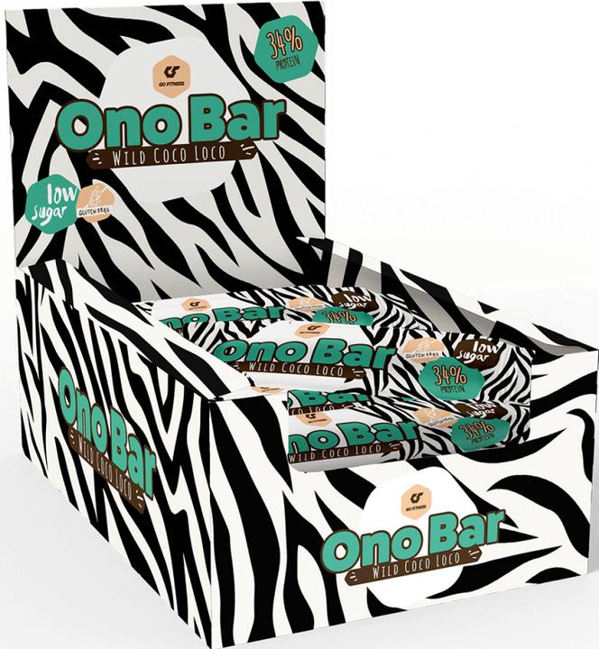 Produktbild Go Fitness ONO Bar Box (Kokos, 12 Stk., 480 g)