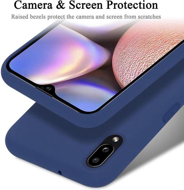 Productafbeelding Cadorabo TPU Liquid Silicone Case Cover (Samsung Galaxy A10s)