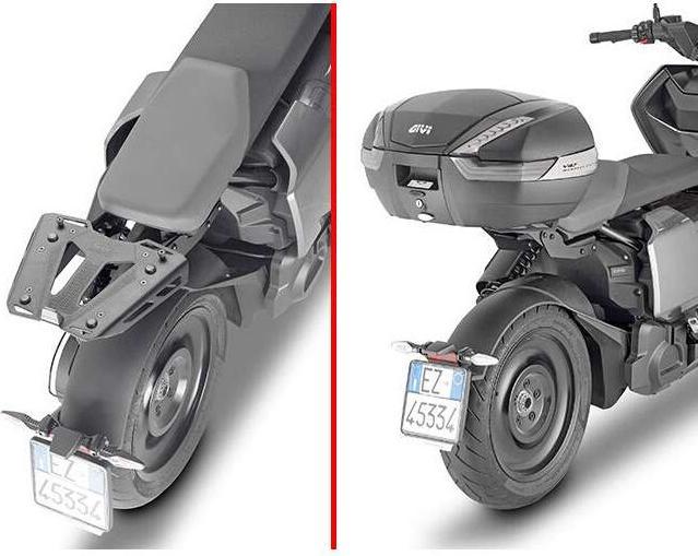 Actual product image Givi Top case support Spez Rack