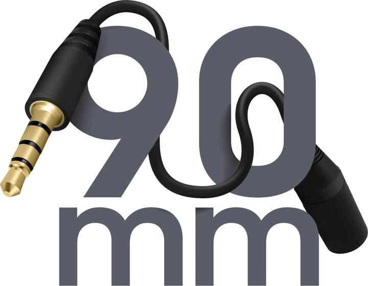 Actual product image Avizar Audio adapter 3.5mm jack plug (0.09 m, 3.5mm jack (AUX))