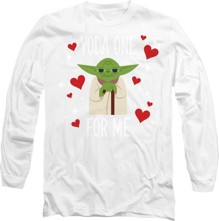Immagine prodotto Star Wars One For Me Maglietta San Valentino Yoda Adulto Unisex (XL)