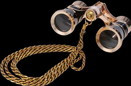 Actual product image Byomic Theatre Binoculars 3x25 Gold/Black (3 x)