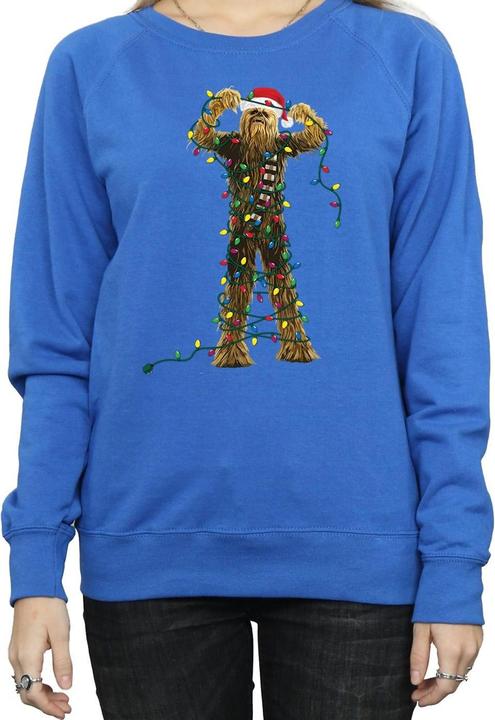 Image du produit Star Wars - Sweat CHEWBACCA CHRISTMAS LIGHTS - Femme (S)