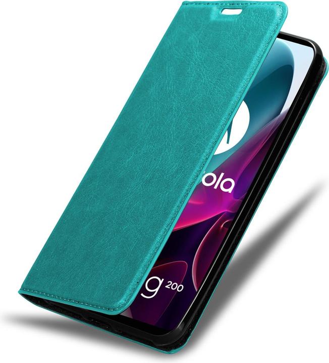 Image du produit Cadorabo Book Invis. Étui magnétique (Motorola Moto G200 5G)