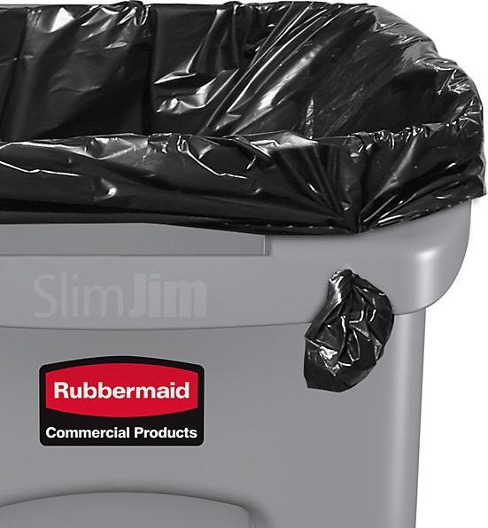 Actual product image Rubbermaid Plastic recyclable material collector (87 l)