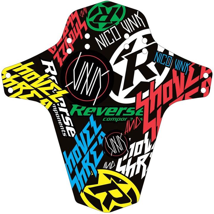 Produktbild Reverse Mudfender Nico Vink Stickerbomb (Schutzblech hinten)