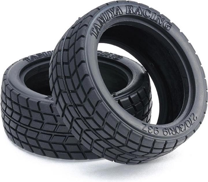 Immagine prodotto Tamiya Gomme radiali da corsa 2pz (26mm)