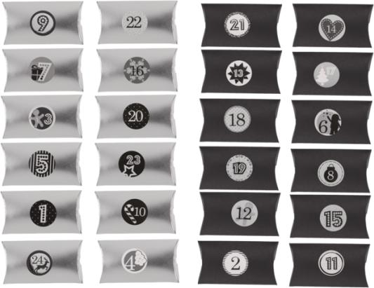Actual product image Out of the blue DIY Advent Calendar to Fill
