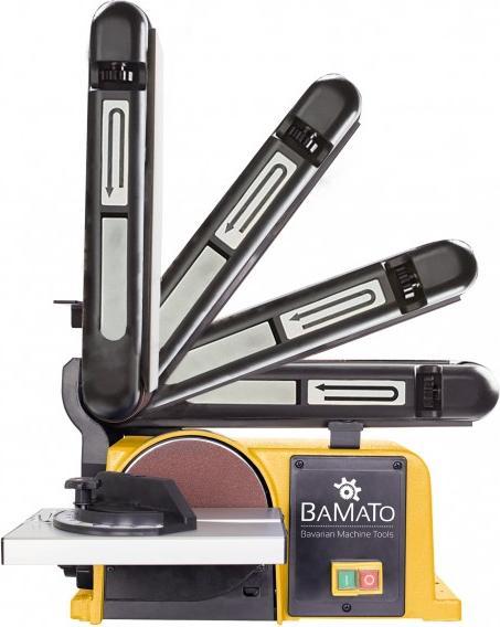 Actual product image Markmüller BAMATO - Band- und Tellerschleifer BDTS-900 Inkl. Schleifset u. Klettauflage (Disc Sander, 370 W)