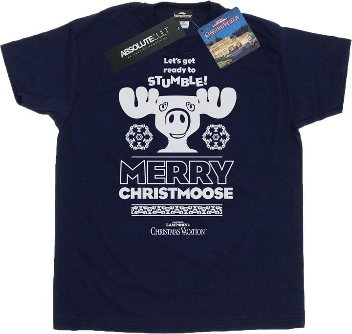 National Lampoon´s Vacation National Lampoon's Christmas Vacation Merry Christmoose TShirt (3XL)