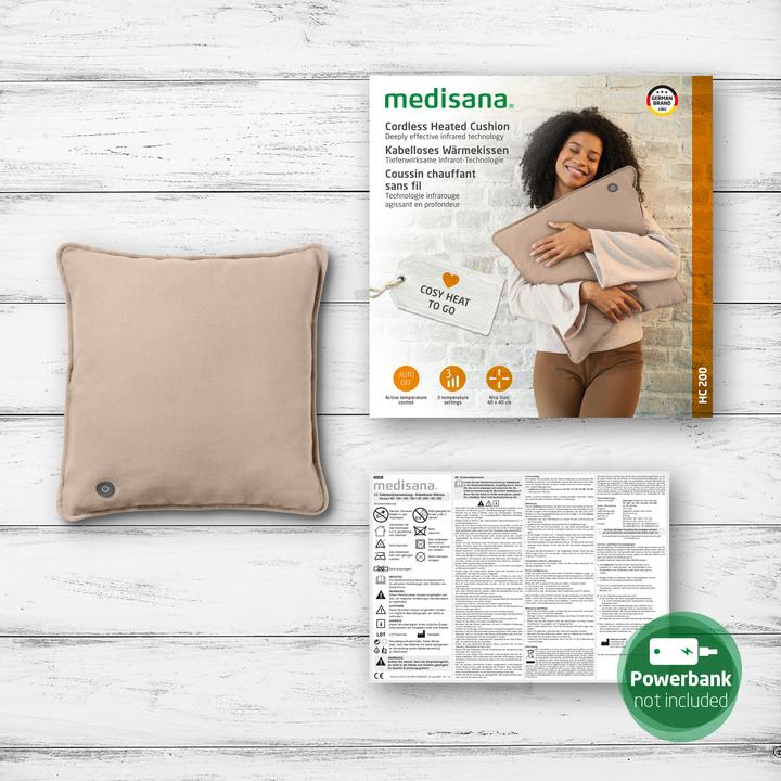 Immagine prodotto Medisana HC 200 Linea cuscino interno sabbia (40 x 40 x 18 cm)