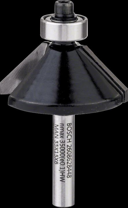 Produktbild Bosch Professional Zubehör Fasefräser, 8 mm, B 11 mm, L 15 mm, G 56 mm, 45°