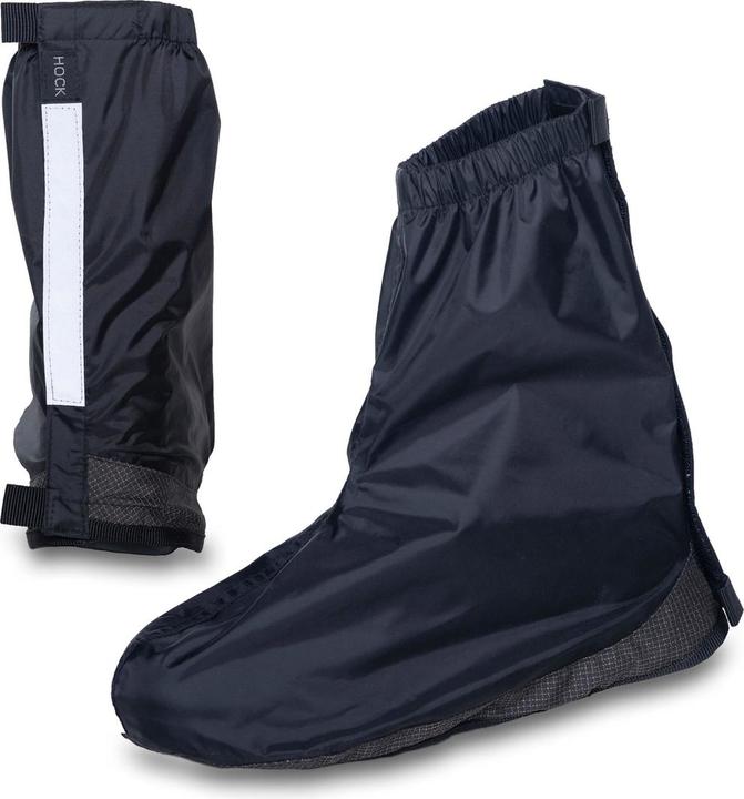 gamAS Regenüberschuhe XL, knöchellang, schwarz (XL)