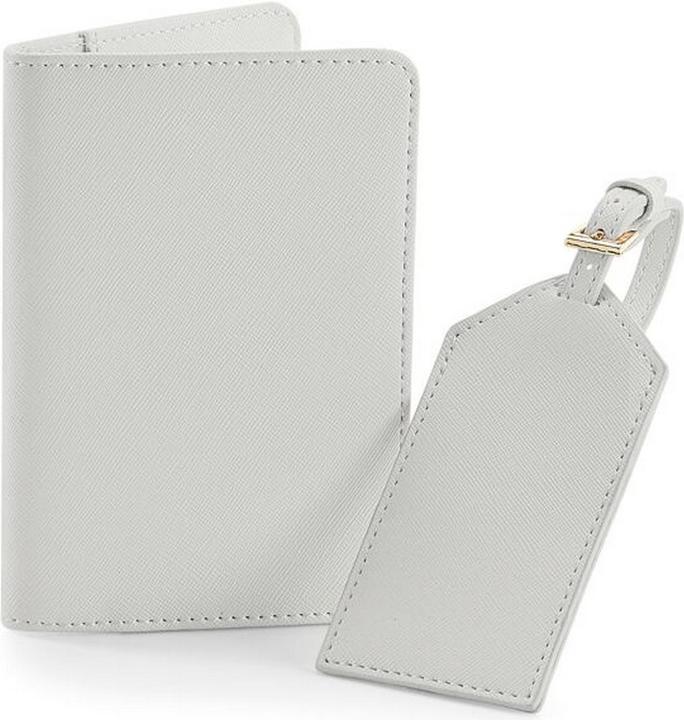Actual product image Bagbase Boutique Passport Holder and Luggage Tag Set