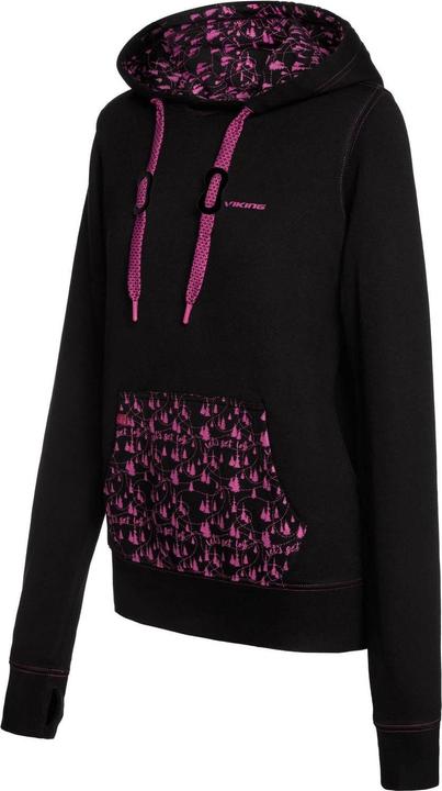 Vikingsports Viking Europe Bamboo Laxa Hoodie Damen schwarz