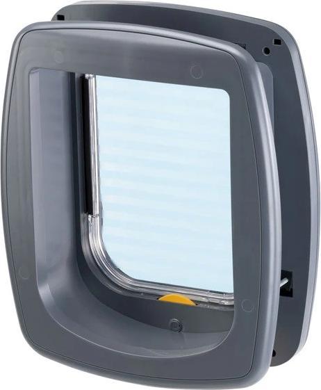 Image du produit Ferplast Swing 9 grey - Porte pour chien et chat - 26 2 x 10 2 x 31 2cm (Chatière manuelle)