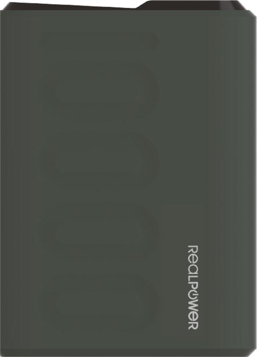 Produktbild RealPower Powerbank PB-10000 PD+ Midnight (10000 mAh)